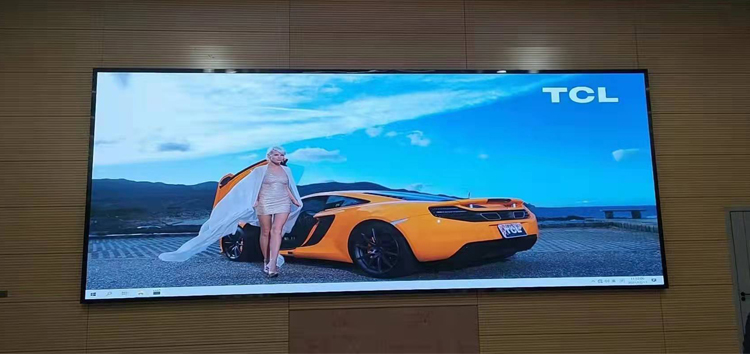 Full color P2 indoor LED display screen delivered for use by a unit in Wuhan, Hubei